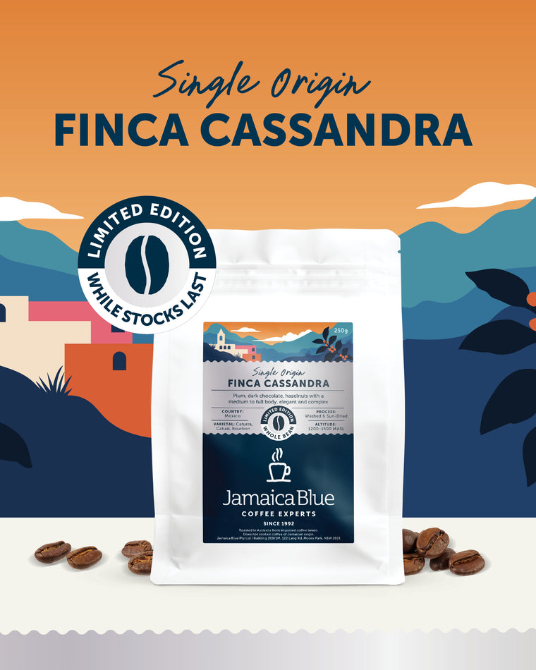 Jamaica Blue Single Origin: Finca Cassandra - 250g Whole Beans