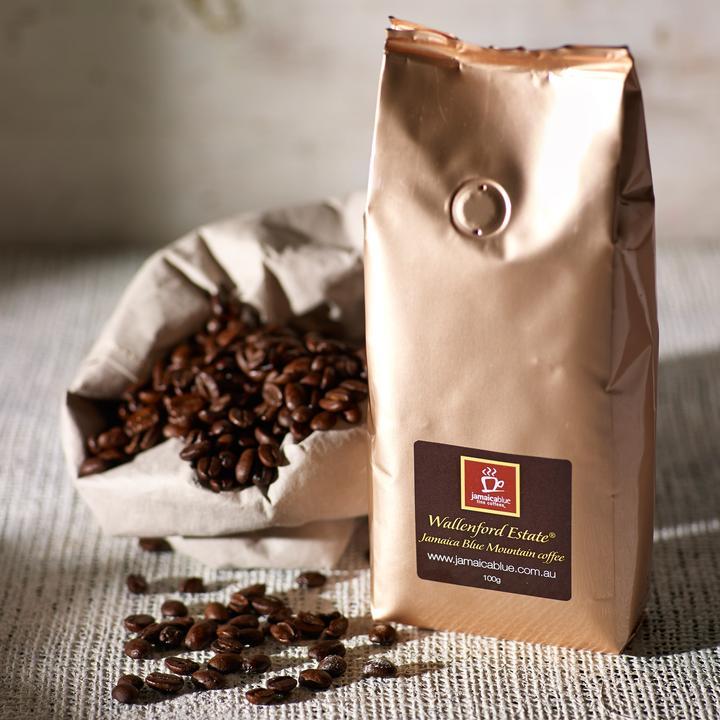 Wallenford Estate® Jamaica Blue Mountain® Coffee - 100g Whole Beans Price